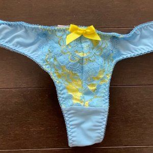 AP Selena Powder Blue Lemon Thong AP Size 2 (S)
